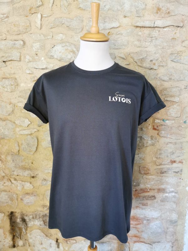 tee-shirt sacre lotois en coton bio